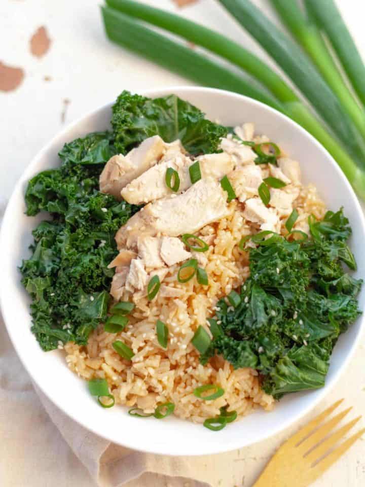 Instant Pot Chicken Thighs and Rice Kitchen Skip