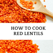 Uncooked Red Lentils