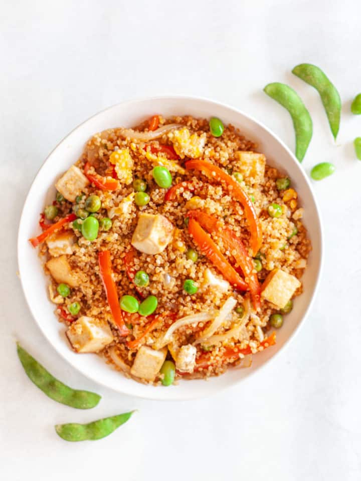 Rice Noodles with Vegetables - Kitchen Skip