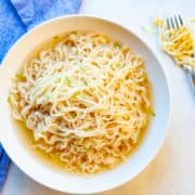 ramen noodles in a bowl