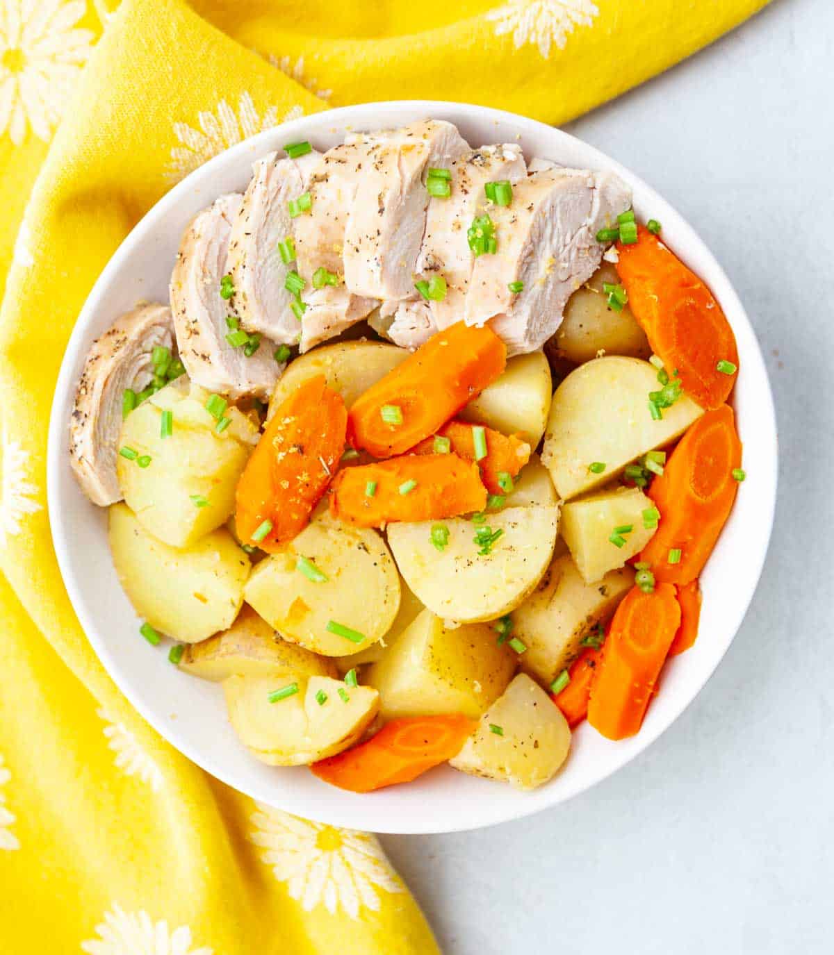 pressure cooker chicken breast, potatoes and carrots