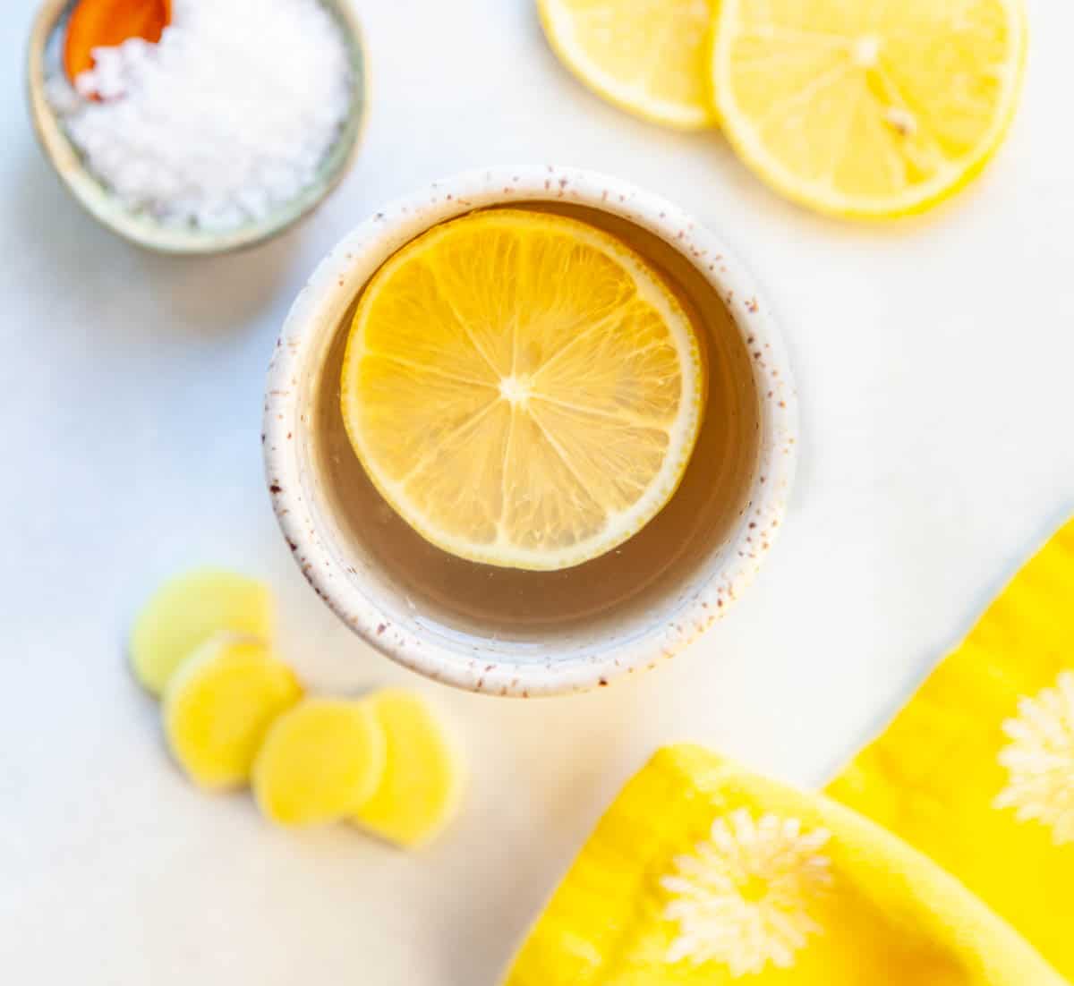 Lemon garlic ginger water sale