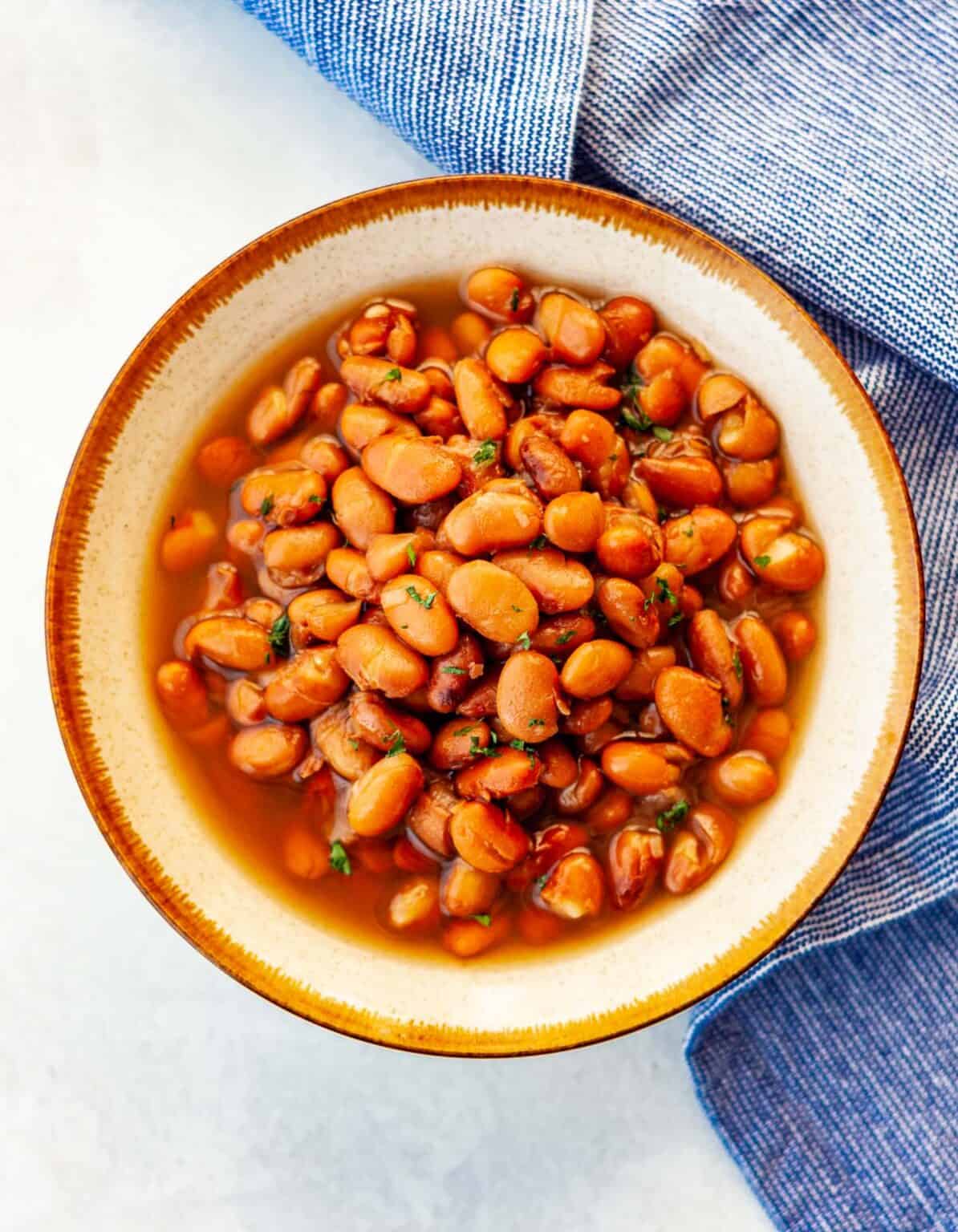 Instant Pot Pinto Beans (soaked and no soak) Kitchen Skip